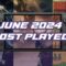 Top 20 Most Played Games on Steam Deck for June 2024 by Hours Played