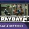 Payday 3 Tech test Steam Deck Gameplay and Settings