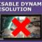 Disable Dynamic Resolution for BEST Gaming Experience in Final Fantasy VII Remake Intergrade