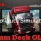Euro Truck Simulator 2 + Lossless Scaling on Steam Deck OLED | Smooth 100+ FPS Driving Test