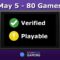 Steam Deck Verified Games and Steam Deck Playable Games 05 May
